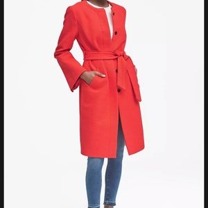 $228 Banana Republic Boucle Coat XS